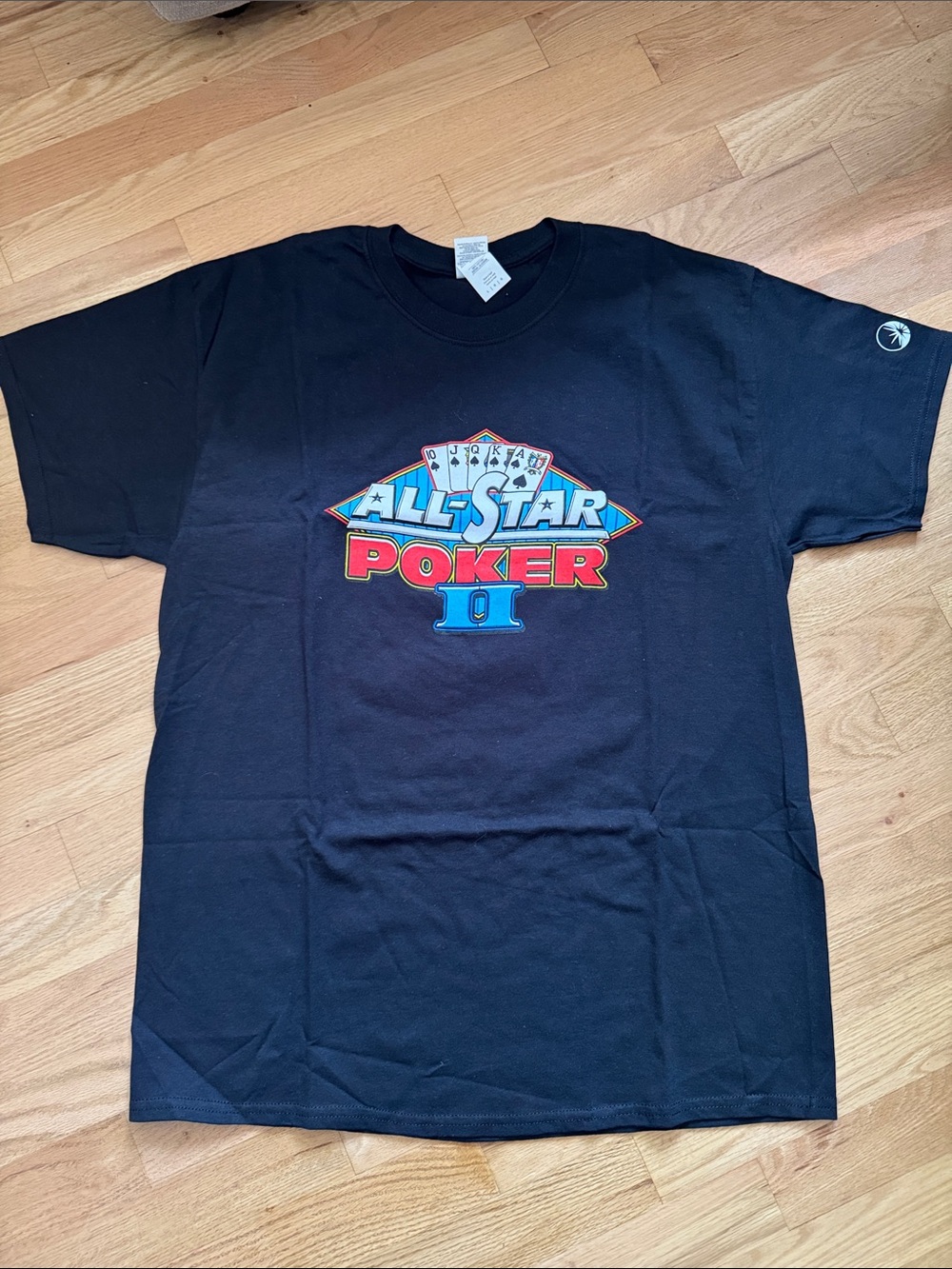 Gildan Black All-Star Poker Graphic Tee
